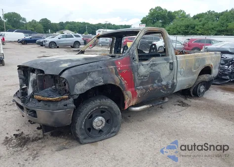 2005 Ford F-250 Xl/Xlt из США, поврежденный, VIN 1FTNF21535EA28590